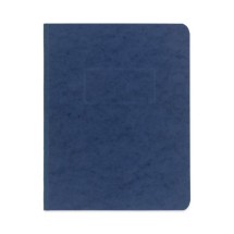Pressboard Report Cover, Prong Clip, Letter, 3" Capacity, Dark Blue