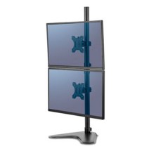 Professional Series Freestanding Dual Stacking Monitor Arm, up to 32"/17 lbs