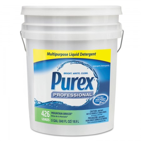 Purex Liquid Laundry Detergent, Mountain Breeze, 5 Gallon Pail