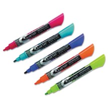 Quartet EnduraGlide Dry Erase Marker, Broad Chisel Tip, Assorted Colors, 12/Pack