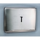Personal Seat Toilet Seat Cover Dispenser, Stainless Steel