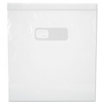 Reclosable Food Storage Bags, 1 gal, 1.75 mil, 10.5" x 11", Clear, 250 Bags