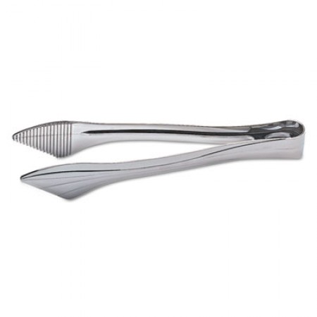 Reflections Heavyweight Plastic Serving Tongs, Silver, 9