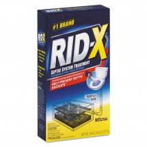 Rid-X Septic System Treatment, Concentrated Powder, 9.8 oz. 12/Carton