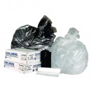 High-Density Commercial Can Liners Value Pack, 33 Gallon, 33&quot; x 39&quot;, Clear, 250/Carton