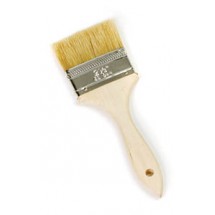 Royal PST BRU W 25 Metal Band 2-1/2" Pastry Brush with Wood Handle
