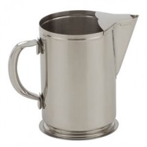 Royal ROY B 600 Stainless Steel 64 Oz. Water Pitcher with Ice Guard