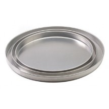 Royal ROY DP 14 1 Aluminum Straight Sided 14&quot; x 1&quot; Pizza Pan
