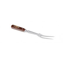 Royal ROY KF HD 12 12"L Kitchen Fork with Heavy Duty Forged Stainless Steel Tines and Wood Handle