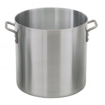 Royal ROY RSPT 100 H Heavy Weight Aluminum Stock Pot with Cover 100 Qt.