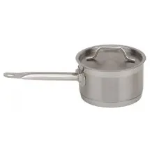 Royal ROY SS SAPT 10 Stainless Steel Induction-Ready Sauce Pot with Lid 10 Qt.