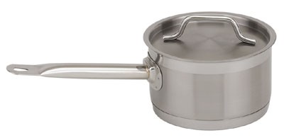 Royal ROY SS SAPT 6 Stainless Steel Induction-Ready Sauce Pan with Lid 6 Qt.