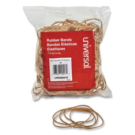 Rubber Bands, Size 18, 0.04