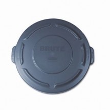 Rubbermaid Brute Gray Round Flat Top Lid 20 Gallon