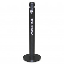 Rubbermaid Round Steel Smokers Pole 41&quot;H