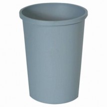 Rubbermaid Untouchable Gray Waste Container, 11 Gallon 