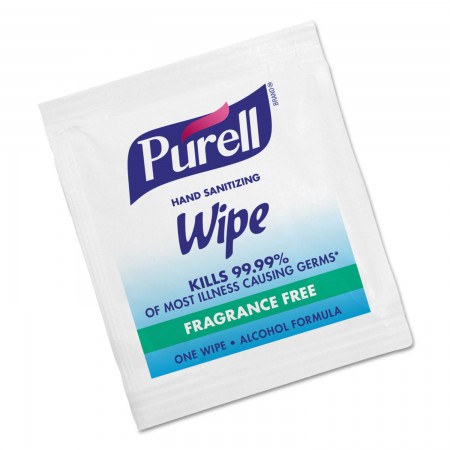 Purell Sanitizing Hand Wipes 5" x 7", 1000/Carton