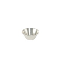 CAC China SSCP-15 Stainless Steel Sauce Cup 1.5 oz. - 1 doz