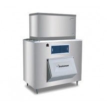 Scotsman BH1300SS-A 1400 Lb. Upright Ice Bin for Top Mounted Ice Makers
