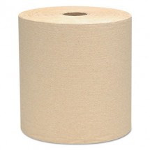 Scott Essential Hard Roll Paper Towels, 8&quot; x 800 ft, Natural, 12 Rolls/Carton