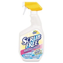 Scrub Free Soap Scum Remover, Lemon, 32 oz. Spray Bottle, 8/Carton