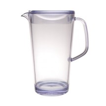 Service Ideas 10-00403-000 Clear Pitcher With Lid, 1.9 Liter