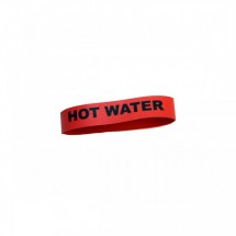 Service Ideas FBHOTWATER Flavorband Label &quot; Hot Water&quot;