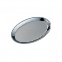 Service Ideas FP1/RO117SS Thermo-Plate Platter Stainless Steel Oval Insert for RO117BL