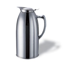 Service Ideas WP6CH Chrome Stainless Steel Insulated Pitcher, 0.6 Liter
