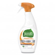 Seventh Generation Botanical Disinfecting Multi-Surface Cleaner, 26 oz. Spray Bottle, 8/Carton