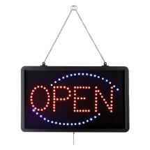CAC China SLED-OP01 LED Sign &quot;OPEN&quot; Rectangular