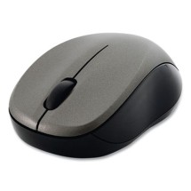 Silent Wireless Blue LED Mouse, 2.4 GHz Frequency/32.8 ft Wireless Range, Left/Right Hand Use, Blue