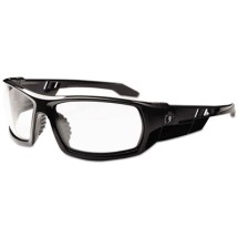 Skullerz Odin Safety Glasses, Black Frame/Smoke Lens, Nylon/Polycarb