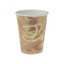 Dart Mistique Polycoated Hot Paper Cup, Brown, 12  oz. - 1000 pcs