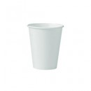 Dart Uncoated Paper Hot Drink Cups, White 8  oz. - 1000 pcs
