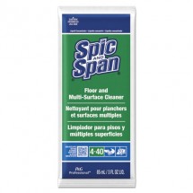 Spic & Span Concentrated Liquid Floor Cleaner, 3 oz. Packet, 45/Carton