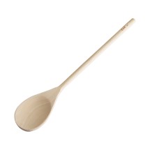 CAC China SPWD-16 Spoon Wooden 16&quot; - 1 doz