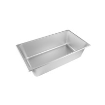 CAC China STPF-S25-6 Stainless Steel Steam Pan, 1/1 Size, 6&quot; Deep