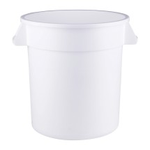 CAC China IBSC-20 White Trash Can 20 Gallon