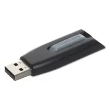 Store 'n' Go V3 USB 3.0 Drive, 256 GB, Black/Gray