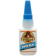Super Glue, 0.53 oz., Dries Clear, 4/Pack