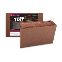 TUFF Expanding Files, 12 Sections, 1/12-Cut Tab, Legal Size, Redrope