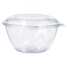 Dart Tamper-Resistant, Tamper-Evident Clear Bowls with Dome Lid, 32 oz. - 150 pcs