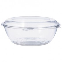 Dart Tamper-Resistant, Tamper-Evident Clear Bowls with Dome Lid, 48 oz. - 100 pcs