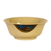 Thunder Group 5265J Wei Asian Curved Noodle Bowl 25 oz.
