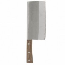 Thunder Group JAS010055B Stainless Steel Cleaver with Angled Blade 7&quot;