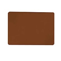 Thunder Group PLCB201505BR Brown Polyethylene Cutting Board 20&quot; x 15&quot;