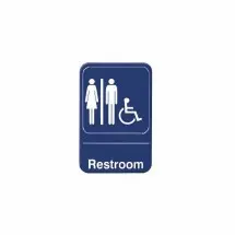 Thunder Group PLIS6903BL RESTROOM / ACCESSIBLE Sign