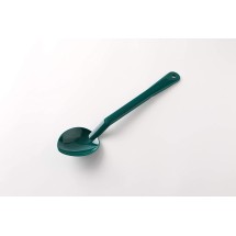 Thunder Group PLSS113GR Green Polycarbonate Solid Serving Spoon 13&quot;  - 1 doz