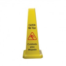 Thunder Group PLWFC027 Cone Shape Caution Sign 27&quot;
